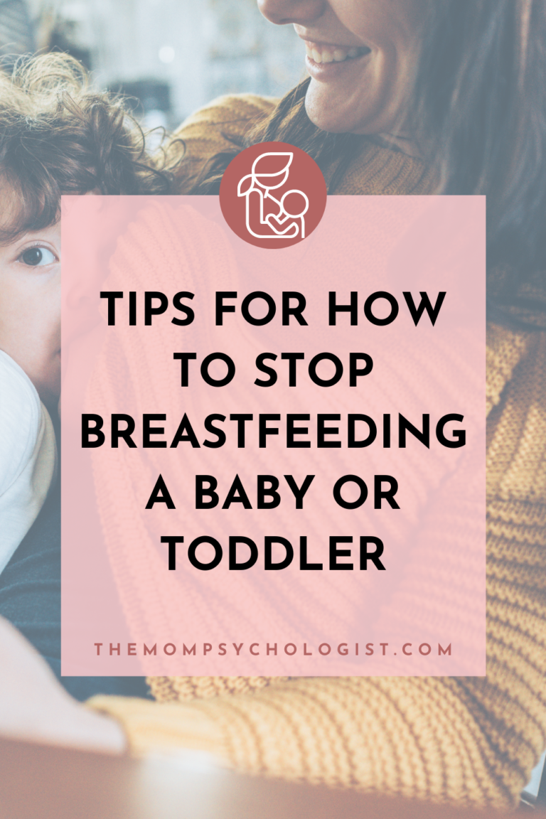 Breastfeeding: Tips For How To Stop Breastfeeding A Baby Or Toddler ...