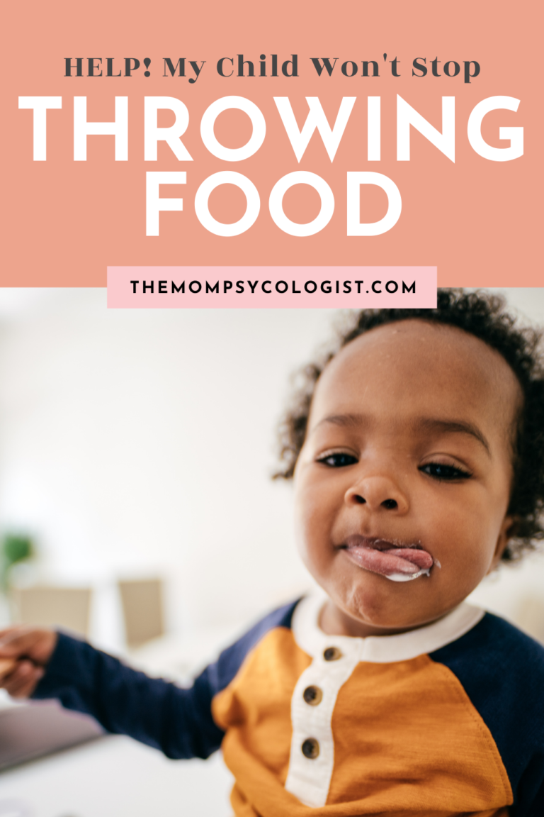 Help! My Child Won’t Stop Throwing Food! How to Teach Kids to Stop