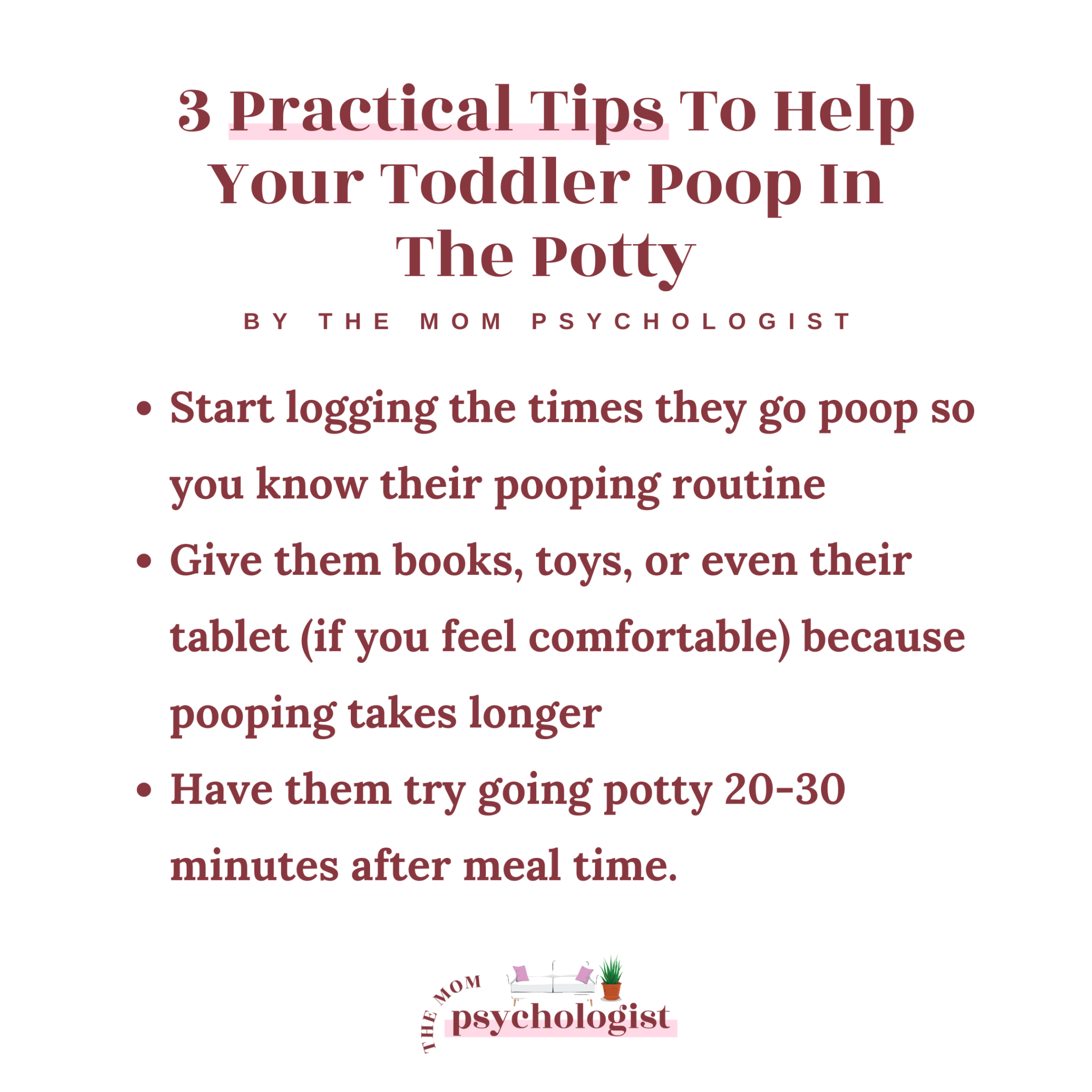 Help! My Toddler Won’t Poop in the Potty
