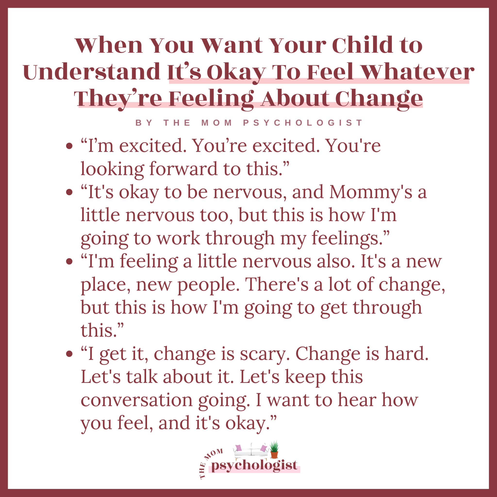 8 Tips to Help Your Child Cope with Change, Stress, or Transitions