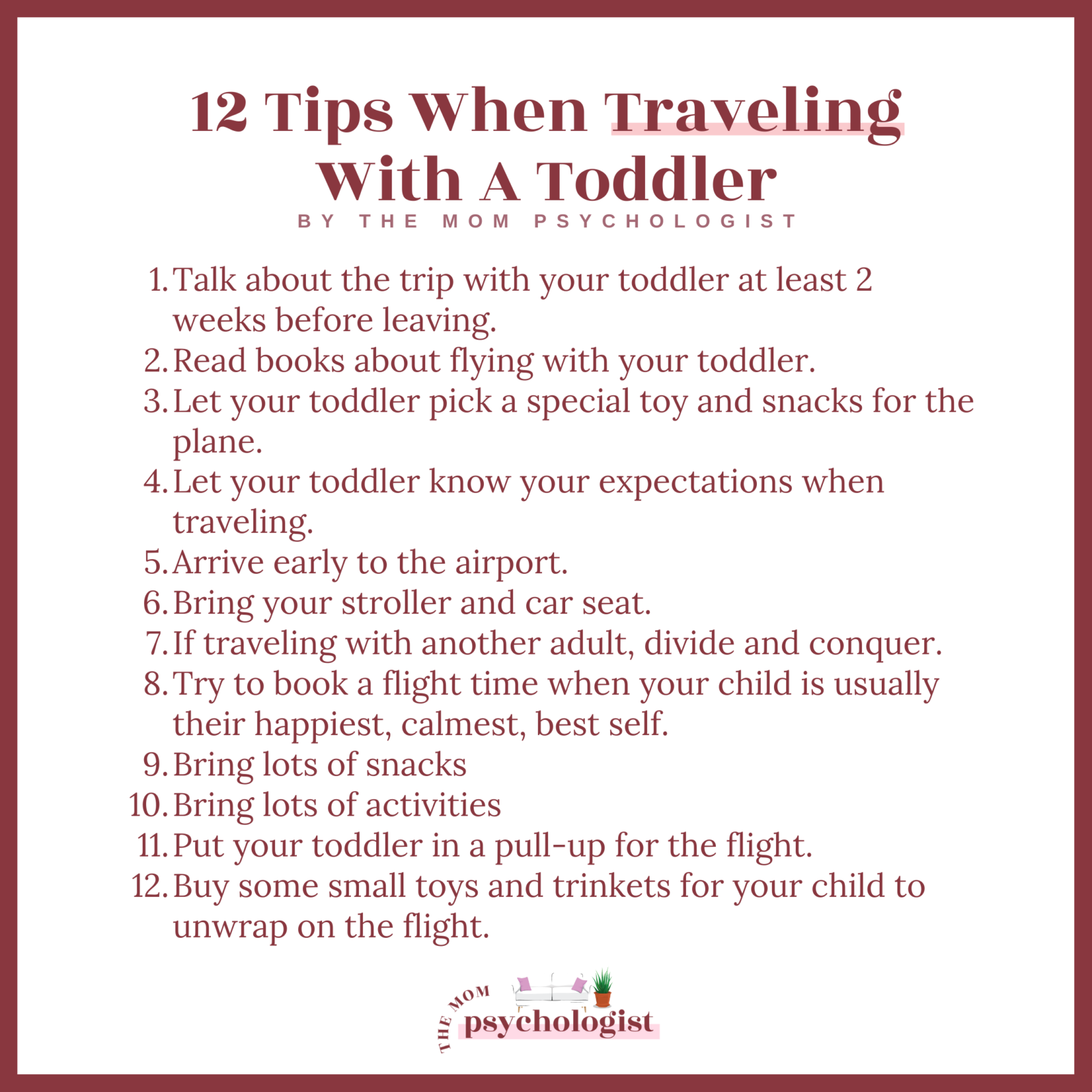 Traveling With Toddlers And Babies: 12 Tips To Make Flying Easier ...